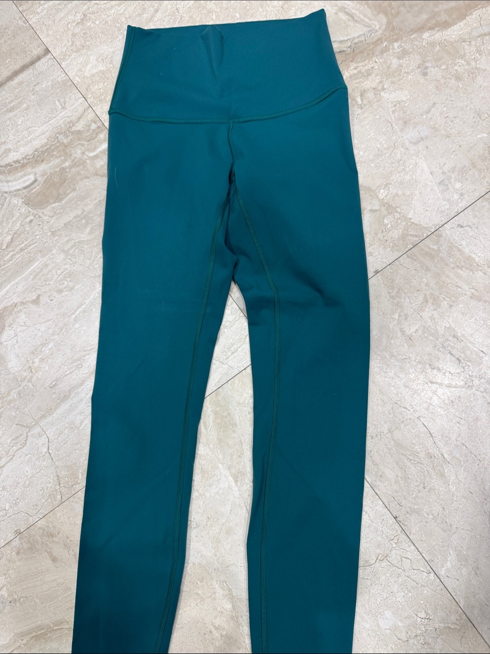 lululemon athletica Teal Leggings with High Waist
